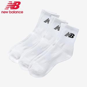 [뉴발란스] 남자 스포츠양말 러닝 헬스 운동 중목 양말 3켤레 세트 NBGEDAB105-10