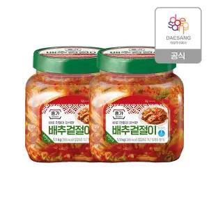 [종가][본사직영]배추겉절이 1.1kg x 2개