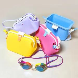 젤로백 수영장 가방 수영복 실리콘 방수 파우치