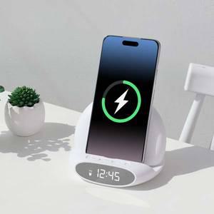 알리오 ALIO 3세대 폴딩3 거치형 15W LED 시계 고속 무선 충전기