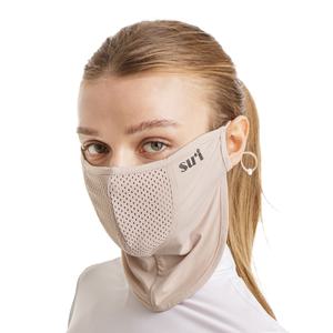 [수이골프 V형] 스포츠마스크 얼굴햇빛가리개 자외선차단 라이딩 바이크 테니스 등산