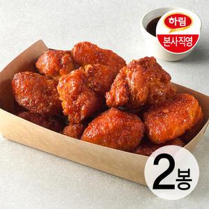 하림 달콤양념 순살치킨 350g 2봉