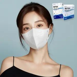 클린손케어 새부리형 마스크 KF94 (대형)(백색) 50매