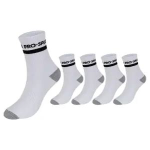 프로스펙스 스트라이프로고 중목 화이트 L 5팩 PRDSLMDL-WH5