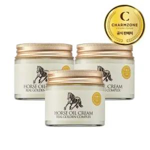 참존 마유 크림 리얼 골든 컴플렉스 70ml 3개