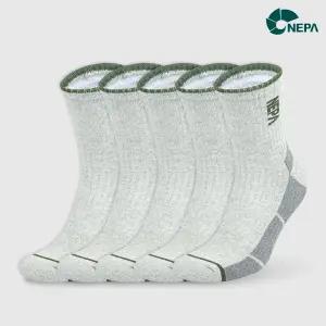 네파 하이브리드 쿠션 미들삭스 라이트그레이 L 5팩 NPCHBMDL-L/GR5