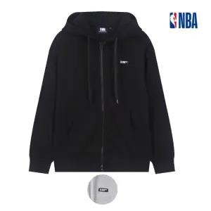 [롯데백화점]엔비에이 남여공용 기모 후드 집업 점퍼 트레이닝 셋업 세트 루즈핏 오버핏 (N245JT159P)