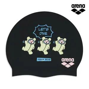 [아레나][SSG단독] 젤리베어 다이브 실리콘수모 A5AC1AC86BLK
