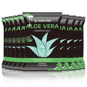 손과 발을 위한 범플리비 파라핀 왁스, 왁스 기계용 알로에 베라 리필 10팩, 손 목욕, 발 보습 발, 딥 하이드레이션