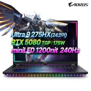 기가바이트 AORUS MASTER 18 BYHC5 게이밍 고성능 워크스테이션 캐드 노트북