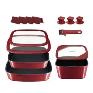 [NS홈쇼핑]보오글 IH 네모 프라이팬냄비 풀세트[35547944]