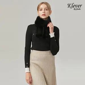 [최초가 130000원] 진도 Sheborn 밍크니팅머플러 (K5W1AM71)