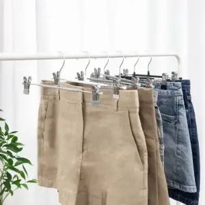 살림의기술 논슬립 집게형 바지걸이 치마걸이 40P