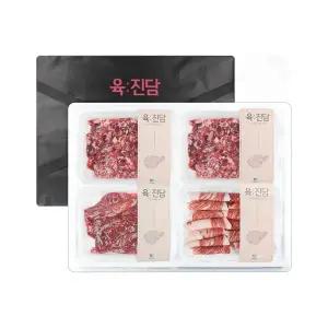 [소비기한 임박] 육진담 한우 차돌정육 실속 선물세트(냉동), 1개