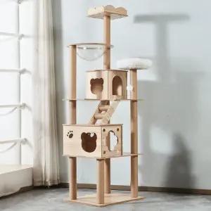 고양이 캣타워 미니 스크래쳐 집