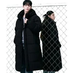 남성 여성 훼르자 롱패딩 점퍼 숏패딩 벤치코트 93 블랙