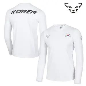 [다이나핏](대구신세계)가을 남여공용 기능성 기모 니트 긴팔티 [빙상 국가대표 어센틱] 긴팔티 W2 4UU2...