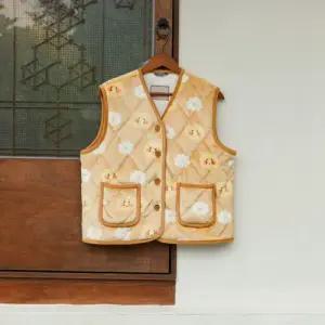 카카오프렌즈 춘식이 보들보들한 시골집 겨울조끼 털조끼