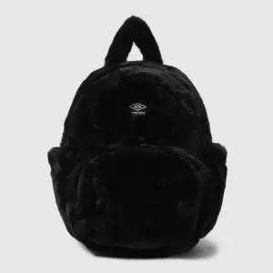 엄브로백팩 NQC UP422CBPN1-BLK 소프트 퍼 라운드 미니 백팩 / BLACK