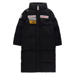 데상트 스위스 스키 롱 유러피언 패딩 자켓 SQ421SDJN1 BLK0