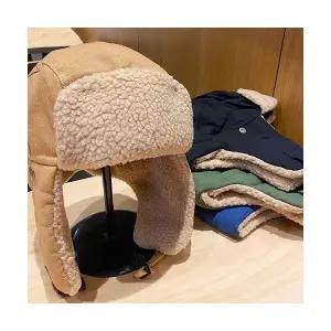군고구마 빅사이즈 대두 양털 양 털 할아버지 방한 겨울 귀마개달린 귀달이 군밤 모자