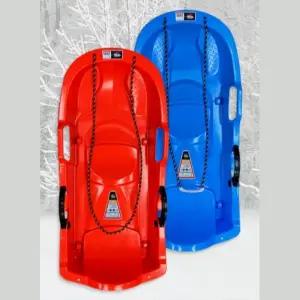 안전 브레이크 고급형 2인 눈썰매 어린이 초등학생 논두렁스케이트 언덕 공터 얼음판 겨울스포츠