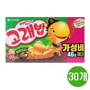 오리온 고래밥 볶음양념맛 46g x 30개 / 한박스/초코송이50g x 28개
