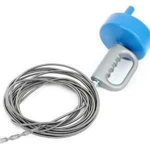 변기 막힘 싱크대 욕실 관통기 하수구 뚫어뻥 배수구 15m 청소 스테인리스 와이어 스프링 막힌 스틸