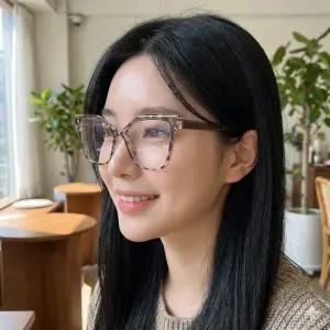 LUXEYE 명품 안경 긱시크 무테 뿔테 안경테 2532