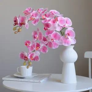 [토마]고퀄리티 호접란 인테리어 조화/꽃다발 조화꽃 성묘(CN32638)