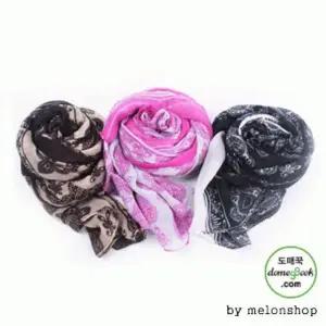 [하프클럽/](땡처리) (파우치데이) 베스트 엔틱 심플 스카프 /머