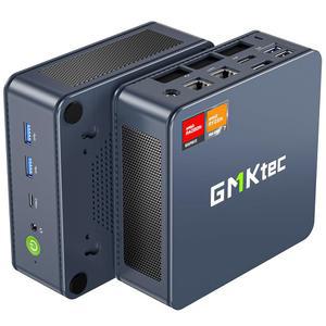 GMKtec 미니 PC 게이밍 K6 AMD Ryzen 7 7840HS 듀얼 NIC LAN 2.5Gbps 데스크탑 컴퓨터 32GB DDR5 16GB 2 1TB PCIe4.0 SSD USB4.0 HDMI DP USB-C WiFi 6E BT 5.2
