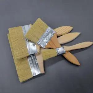 [하프클럽/]페인트붓 브러쉬 막붓 벽지 도배 특대형 원목 8호