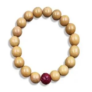 커플염주 패션염주 복숭아 염주 우드