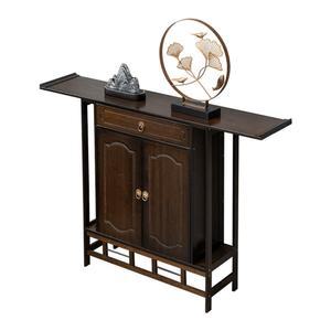 콘솔 책장 수납장 진열장 낮은 틈새 슬림 장식장 미니 원목