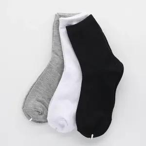 남성 무지 중목 양말 10켤레 단목 페이크삭스 패션 발목