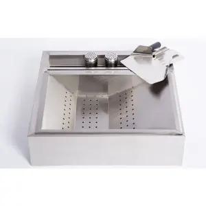 감자튀김 작업대 기름 채반 스테인레스 필터 소쿠리 간이