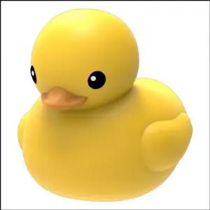 대형 노란 오리 삑삑이 아기 목욕 물놀이 장난감