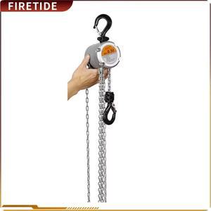 미니 소형 수동 체인 호이스트 후크 0.250.5톤 마운트 핸드 리프트 스틸제 블록 건설 작업장 차고용