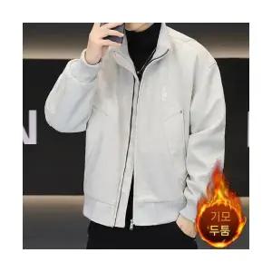 남친 점퍼 기모 도톰 차이나 자켓 가을 겨울 캐주얼 코트 패피4