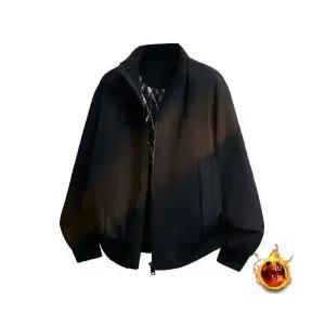 남친 점퍼 가을 겨울 빈티지 재킷 차이나 트렌드 캐주얼 기모 파일럿 코트 패피4