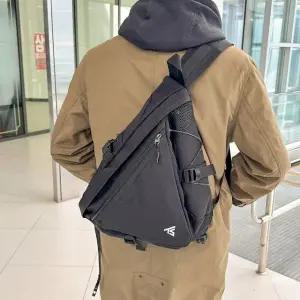 남성 슬링백 맨스백 더플백 패션가방숄더백 허리색 (WFJ4I06)