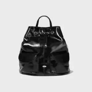 커버낫 클로버하트 가죽 체인 백팩 B1 CO2504BP71 BK