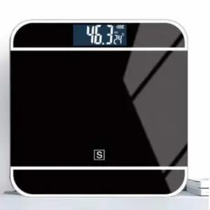 디지털 체중계 180kg 측정 가능 전자 몸무게 저울 LCD 화면 (WFJ5CNI)