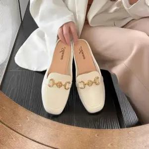 스틸레토 로퍼 여성슬리퍼 여성뮬슬리퍼 샌들 뮬 (WFJPU3H)