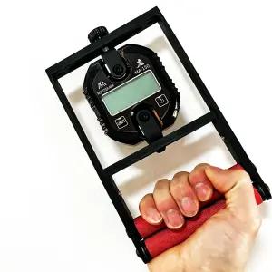 디지털 악력 측정기 훈련 듀얼 테스터기 굴곡근 근력