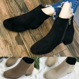 첼시 힐 여성 앵클부츠 여자워커 부티 MK619 (48FQc)