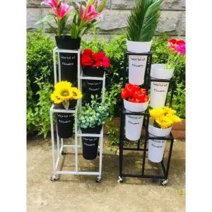 꽃집 진열대 식물 꽃다발 버킷포함 거치대 랙 선반 꽃다발거치대