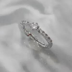 패션 큐빅 지르코니아 반지 실반지 오픈링 (WFK25S9)