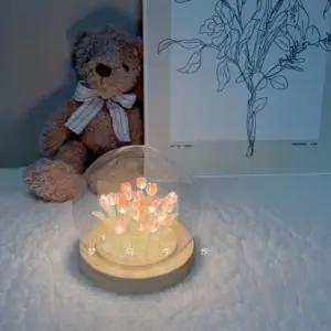 diy 조명 뜨개질 재료 다발 키트 손뜨개 꽃다발 난초